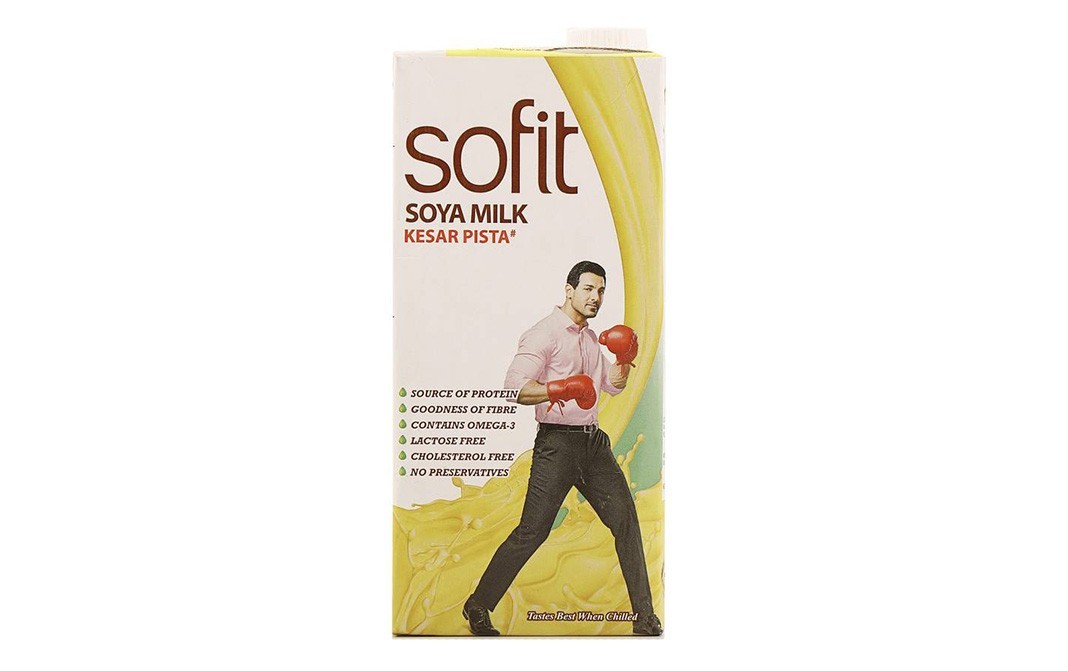 Sofit Soya Milk Kesar Pista    Tetra Pack  1 litre